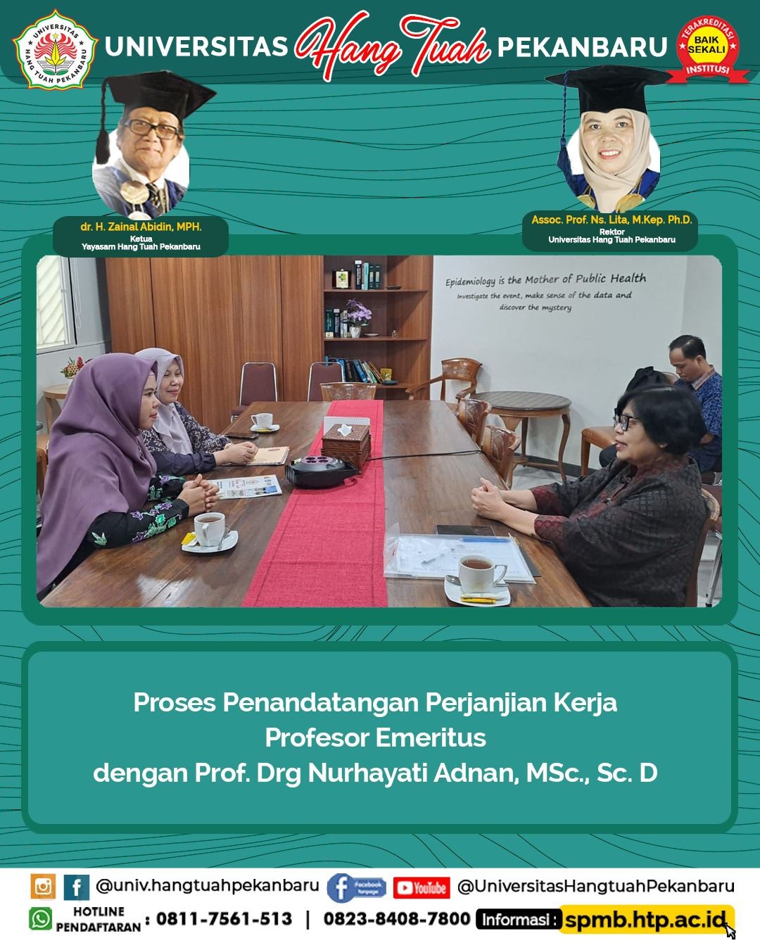 Kunjungan Kerja Universitas Hang Tuah Pekanbaru ke Fakultas Kesehatan Masyarakat Universitas Indonesia 