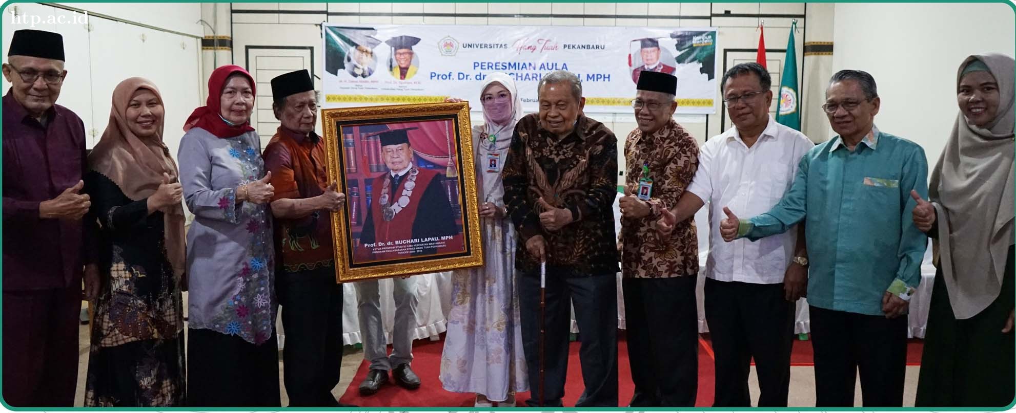 Peresmian Aula Prof.Dr.dr. Buchari Lapau, MPH