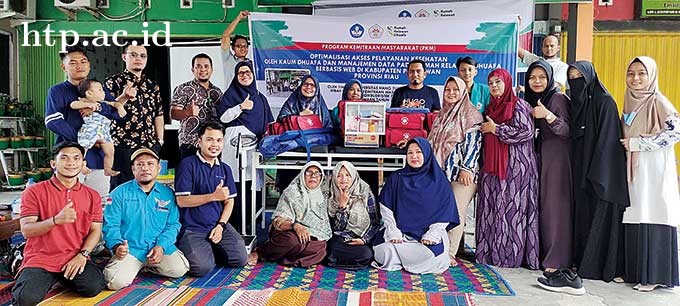 Dosen UHTP Bangun Sistem Informasi dan Manajeman Data Rumah Relawan Dhuafa Pelalawan