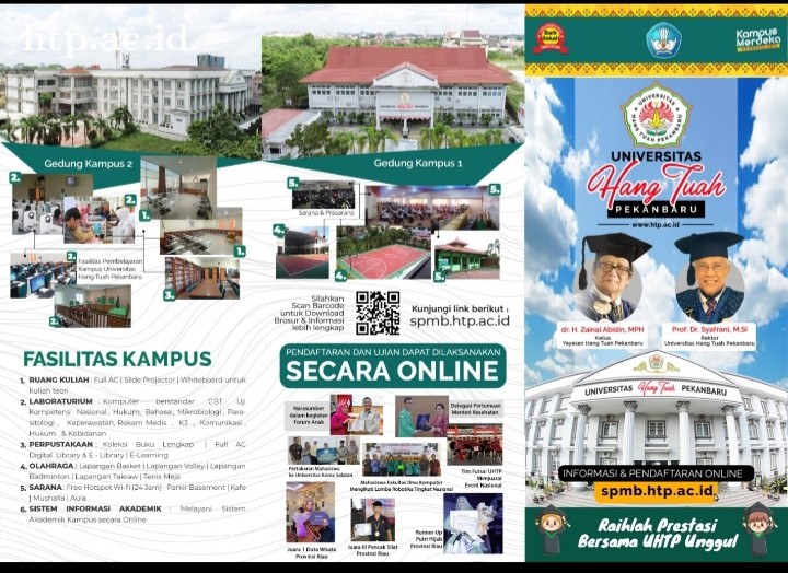 SPMB TA 2024/2025 Resmi Ditutup, Universitas Hang Tuah Pekanbaru Siap Sambut Mahasiswa Baru Tahun 2025 