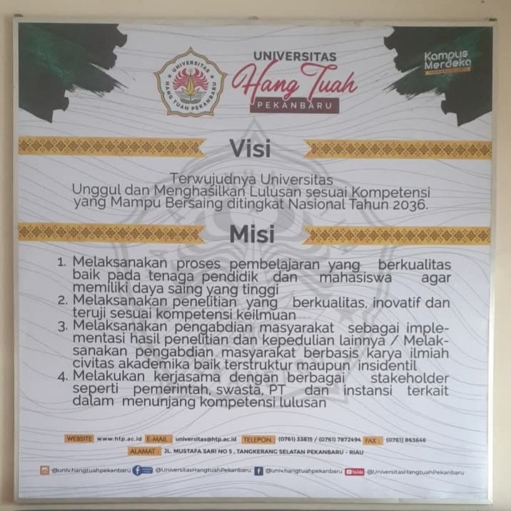 Universitas Hang Tuah Pekanbaru Peringkat Perguruan  Tinggi Penelitian Terbaik 2025