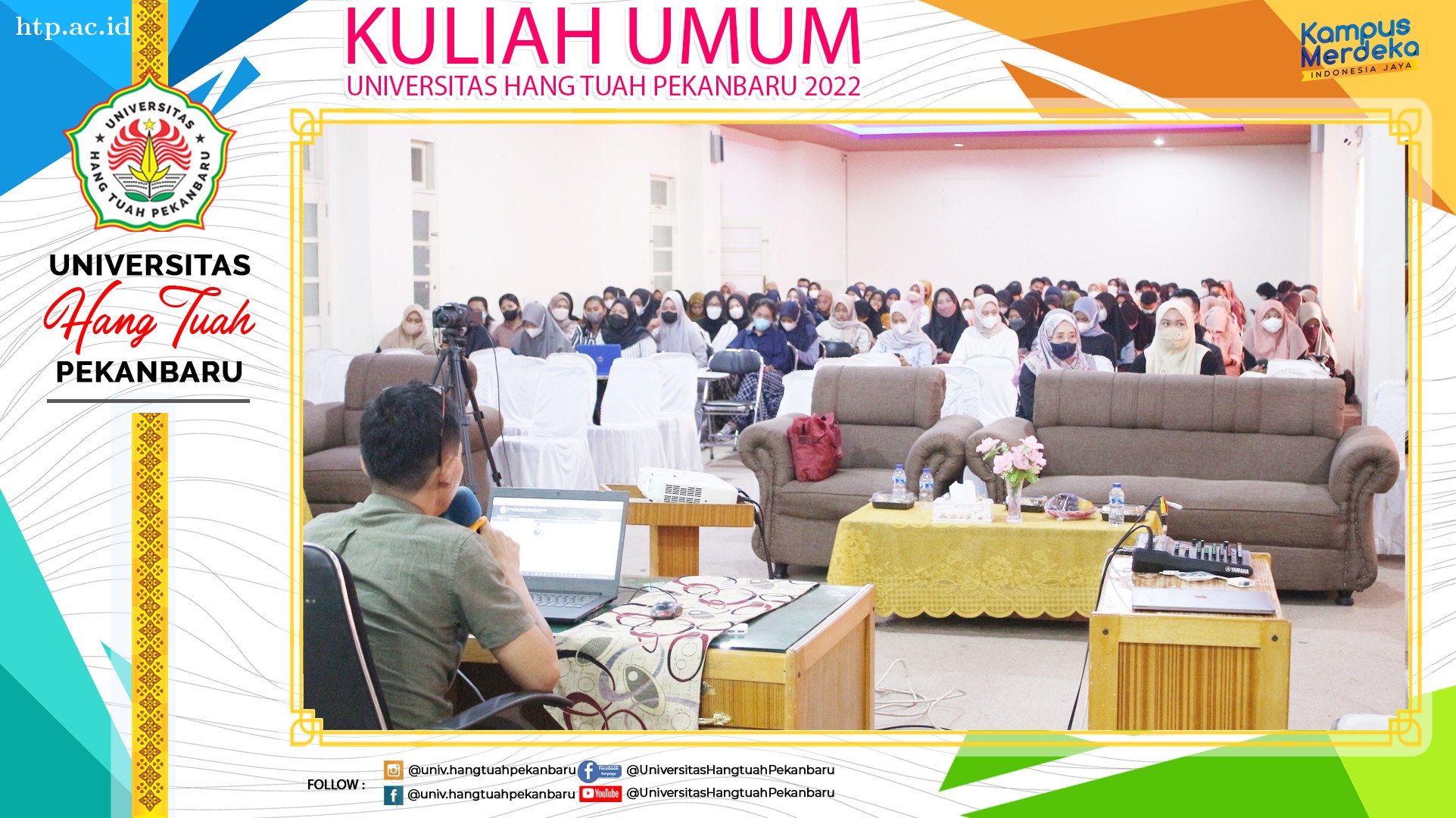 Kuliah Umum Universitas Hang Tuah Pekanbaru TA 2022-2023
