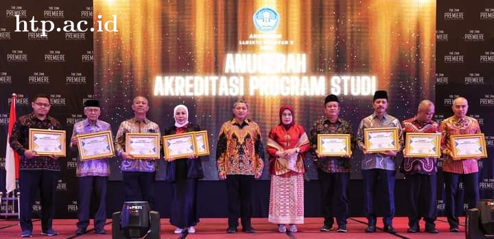 UHTP Raih Penghargaan LLDIKTI Wilayah X Dalam Kategori Program Studi Unggul dan Capaian Klaster Utama pada Klasterisasi Kinerja Penelitian dan Pengadian Kepada Masyarakat.