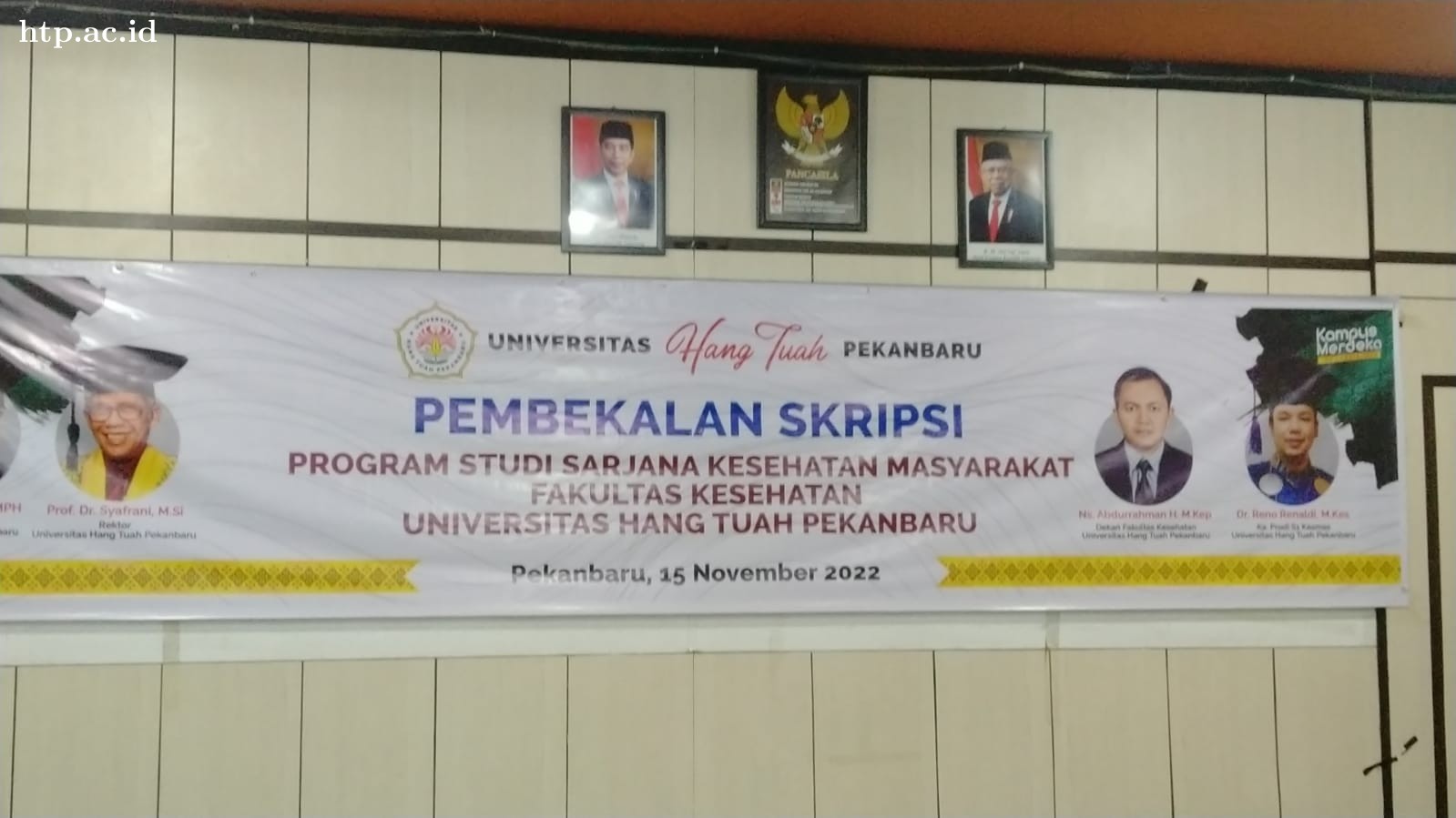 Pembekalan Skripsi Prodi Sarjana Kesmas UHTP