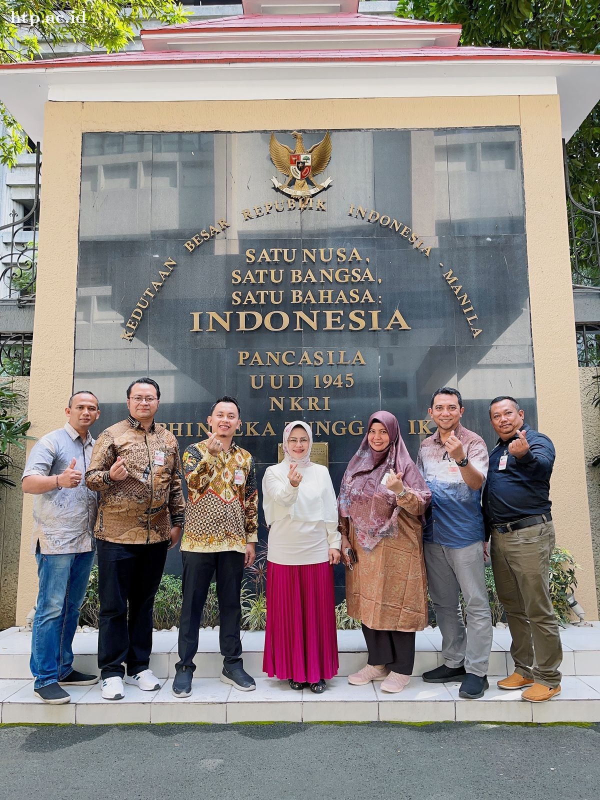 Kunjungan UHTP Ke Kedubes RI Manila