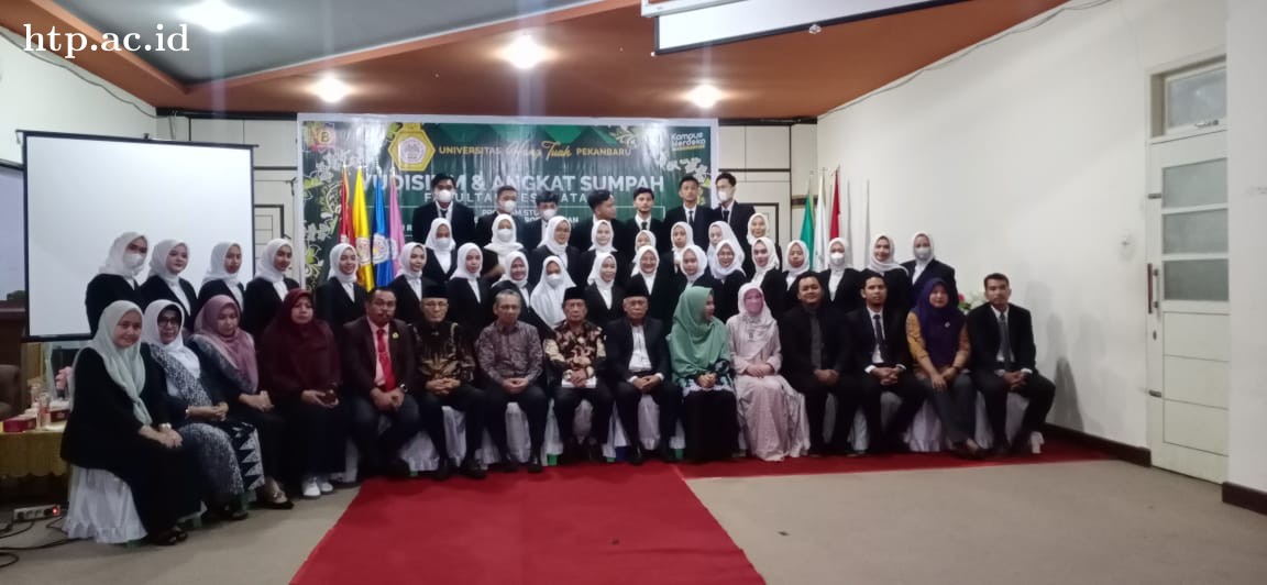 Fakultas Kesehatan UHTP Melaksanakan Yudisium Profesi Ners, Profesi Bidan D III Rekam Medis & Informasi Kesehatan Dan D III Kebidanan