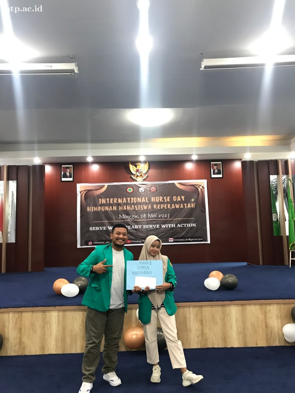 Mahasiswa Prodi Keperawatan UHTP Menjuarai Lomba Videografi Pada Peringatan Hari International Nurse Day 2023