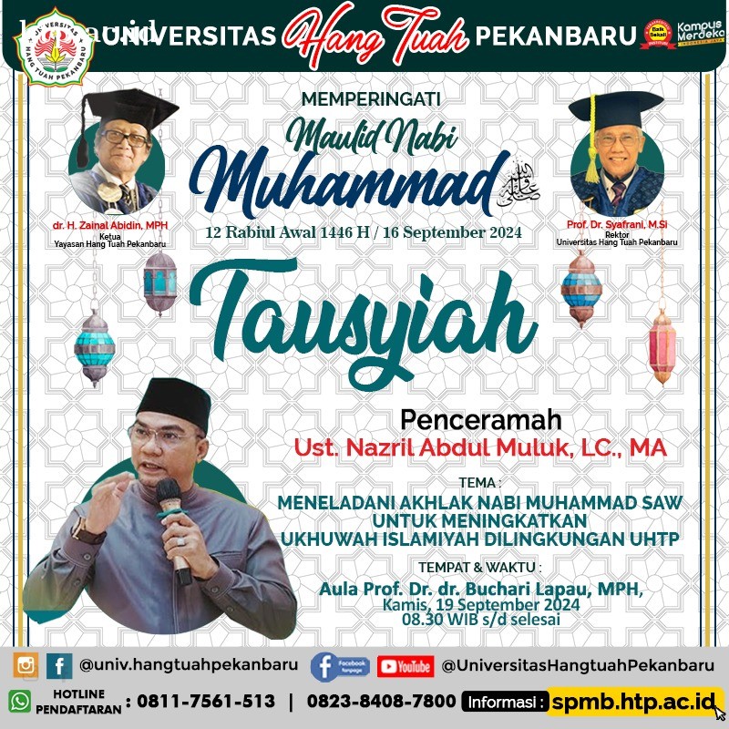 Peringatan Maulid Nabi Muhammad SAW, Akhlak Nabi Menjadi Tauladan Umat
