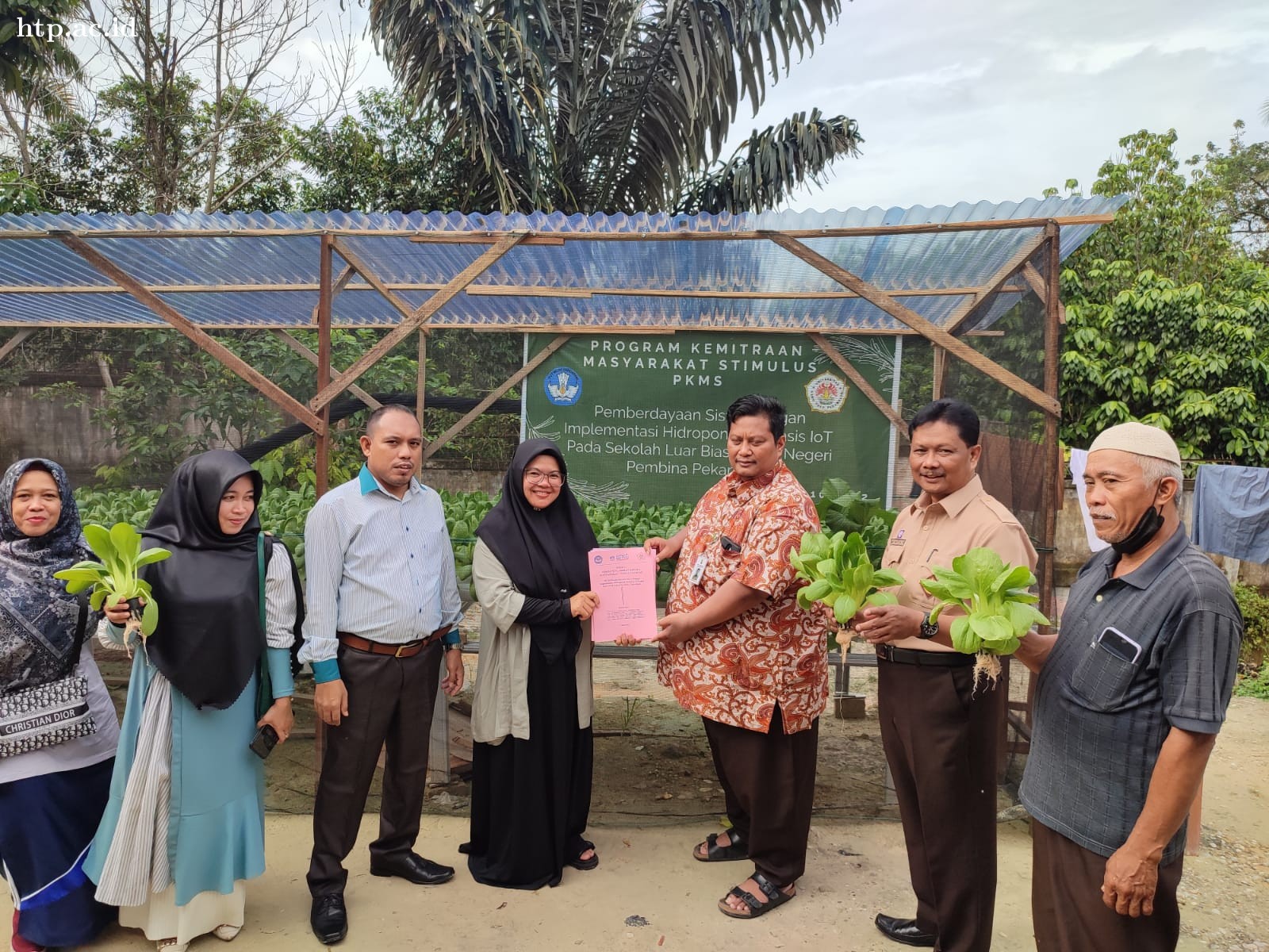 Tim PKM UHTP di SLBN Pembina Pekanbaru  