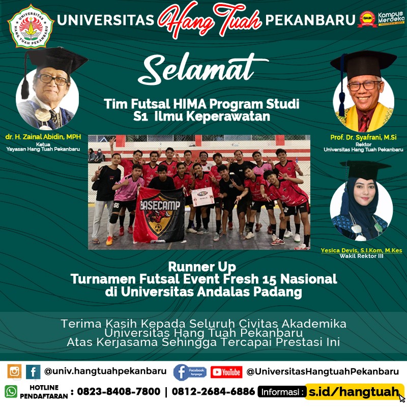 Tim Futsal Program Studi Keperawatan Raih 2 Prestasi dalam 2 Event Berbeda dalam 2 Minggu, Salut !