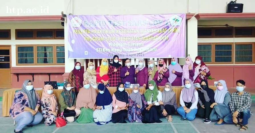 Tes Serologi SARS COV  2 untuk 98 Mahasiswa PKM (Praktikum kesehatan masyarakat) Prodi S1 Kesehatan Masyarakat