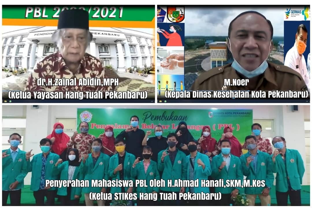 Pembukaan Pengalaman Belajar Lapangan (PBL) Mahasiswa Semester 7 Program Studi S1 Kesehatan Masyarakat