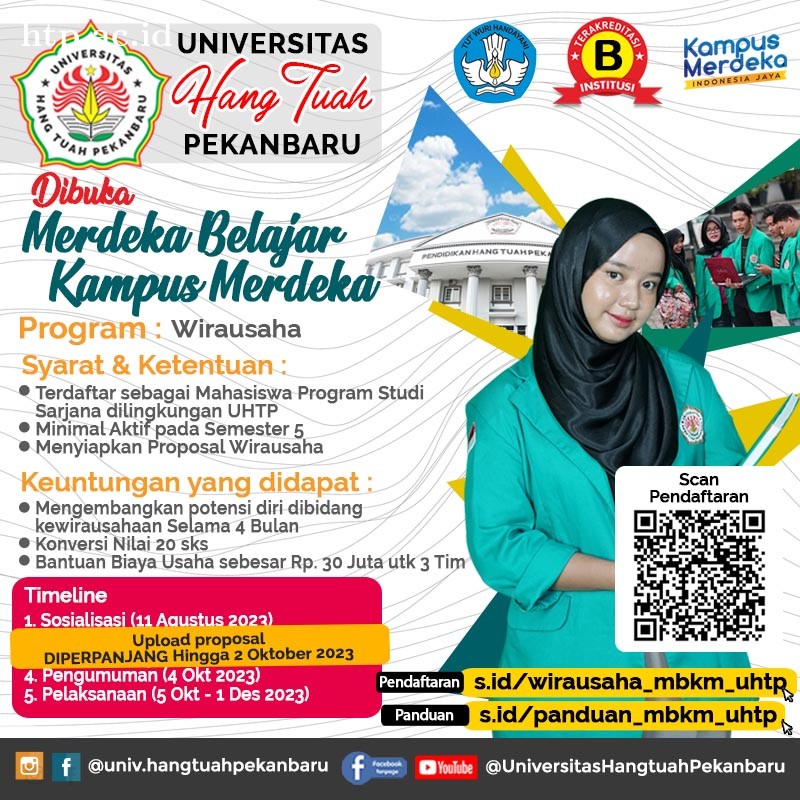 Di Buka Merdeka Belajar Kampus Merdeka Program Wirausaha 