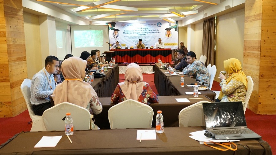 Universitas Hang Tuah Pekanbaru Gelar Lokakarya Kebijakan Tatakelola dan Telaah untuk Implementasi Program MBKM